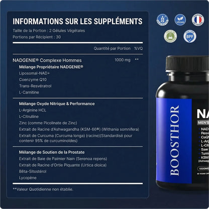 Boosthor® : Activateur de Testostérone Naturel